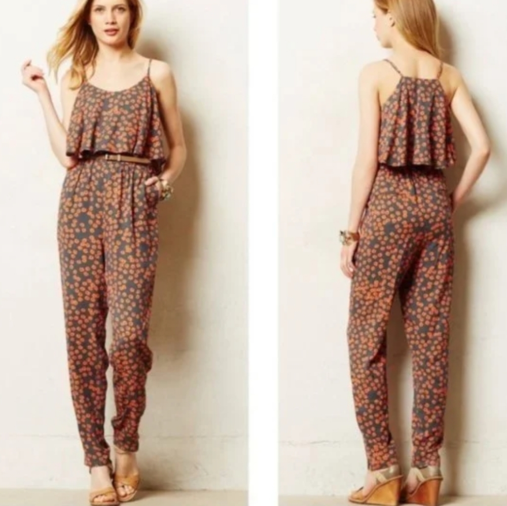 Anthropologie Lilka Bohemain Jumpsuit Romper